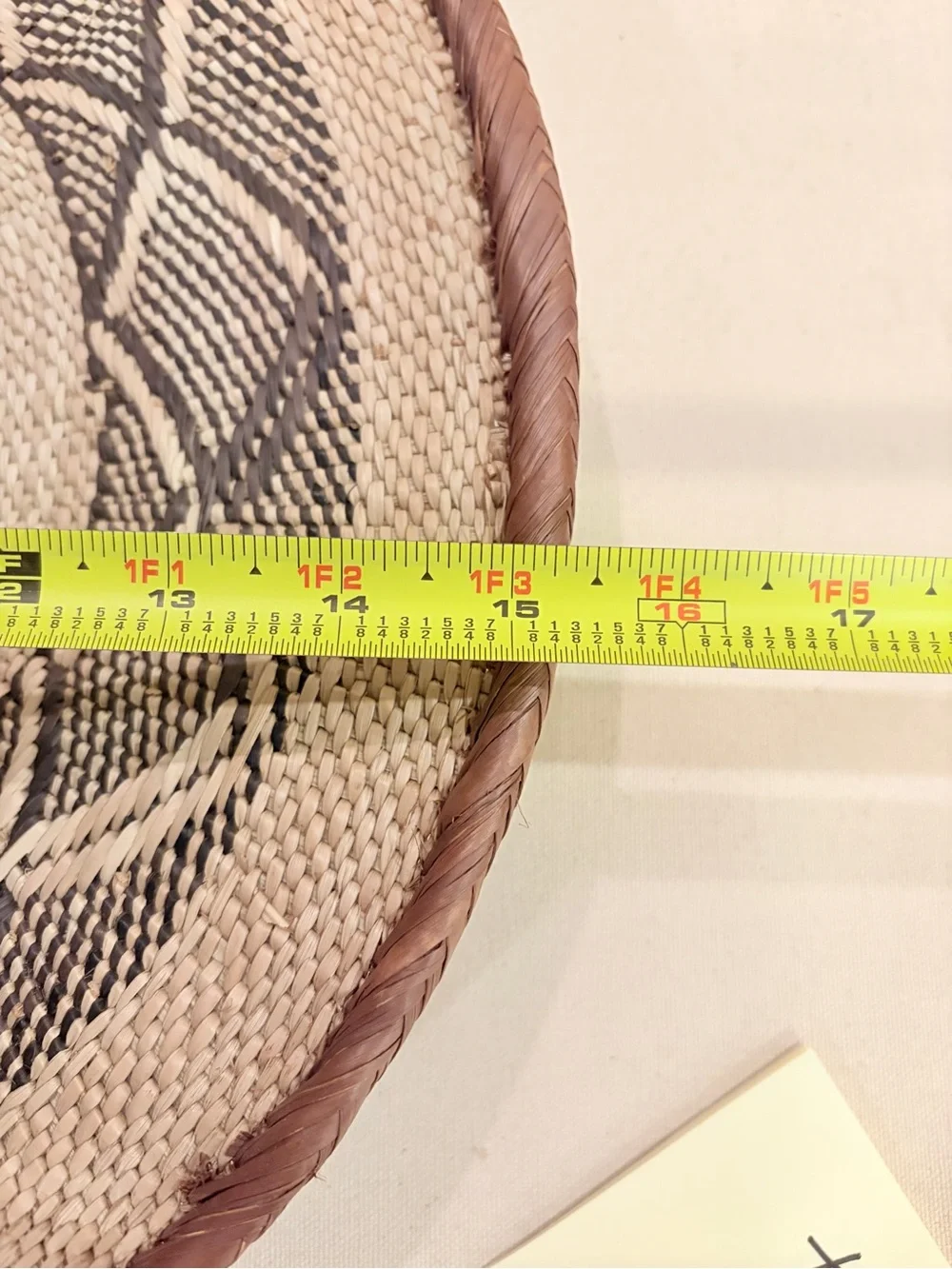 One of a Kind! NEW Woven Basket. Made by Binga people of Zambia Zimbabwe Africa